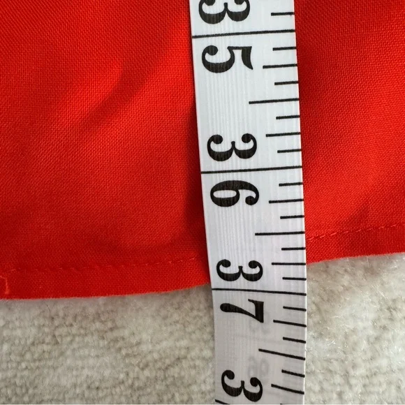 H&M Tunic  Orange long Sleeves Shift Dress women’s plus size 14 - Picture 8 of 8